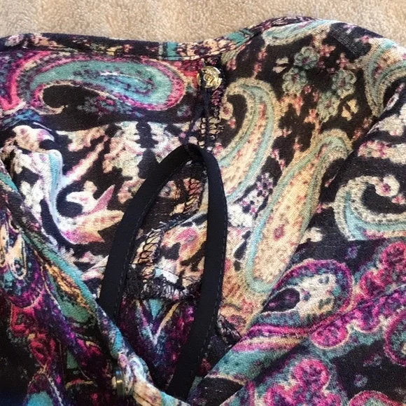 LUCKY BRAND Paisley Print Dress